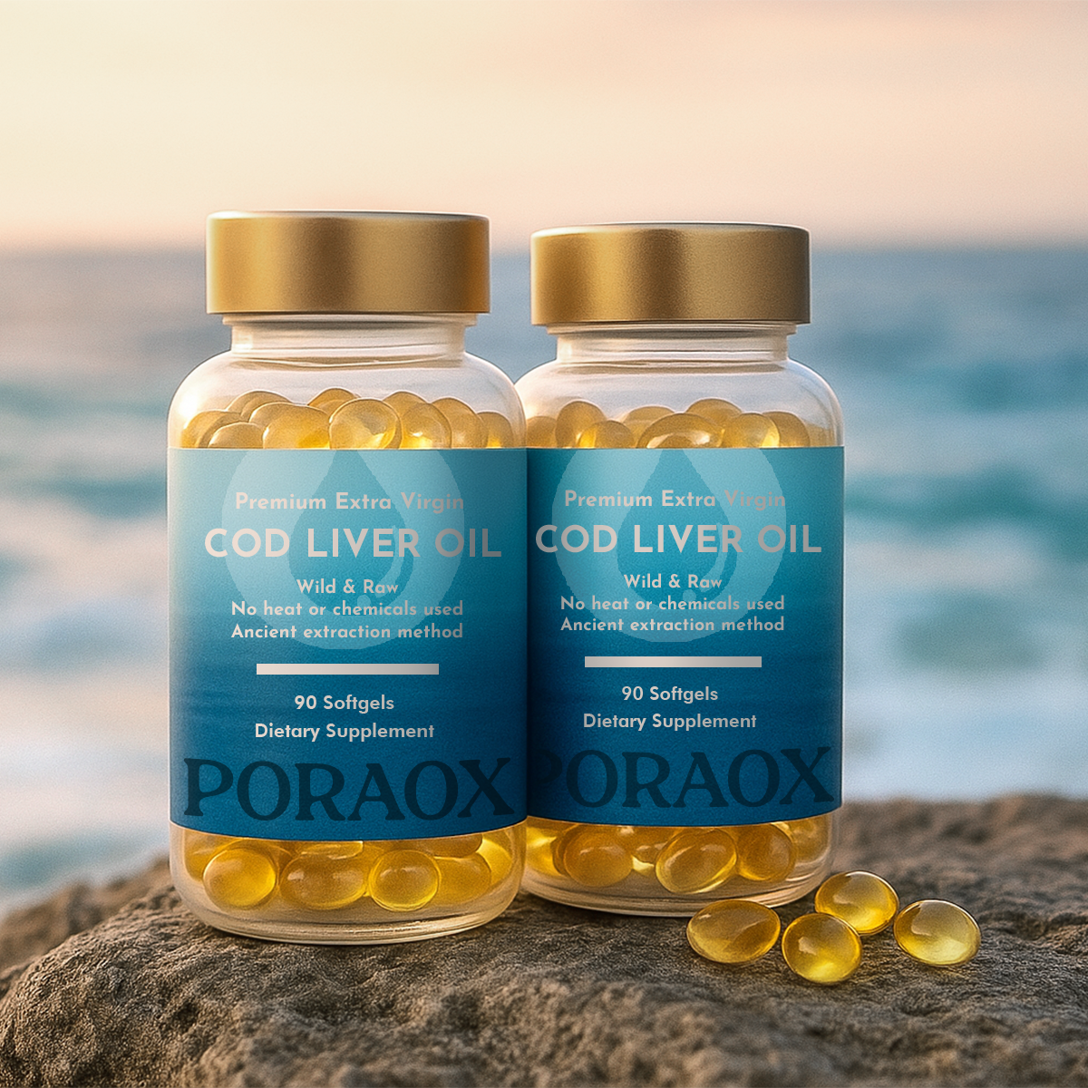 Extra Virgin Cod Liver Oil Softgels