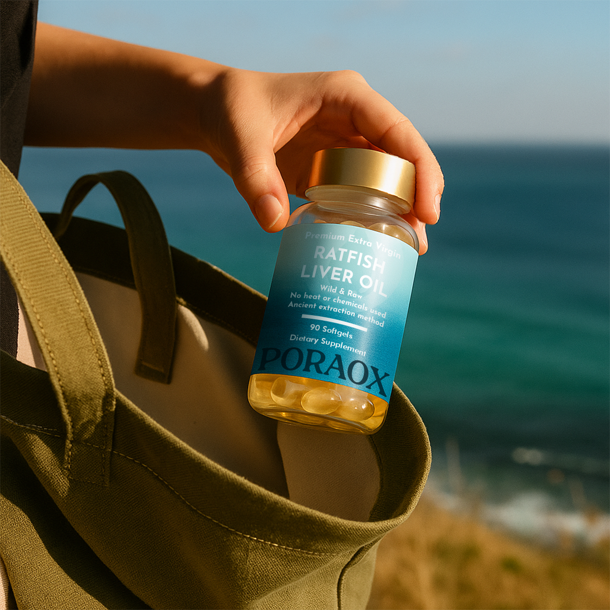 Extra Virgin Ratfish Liver Oil Softgels