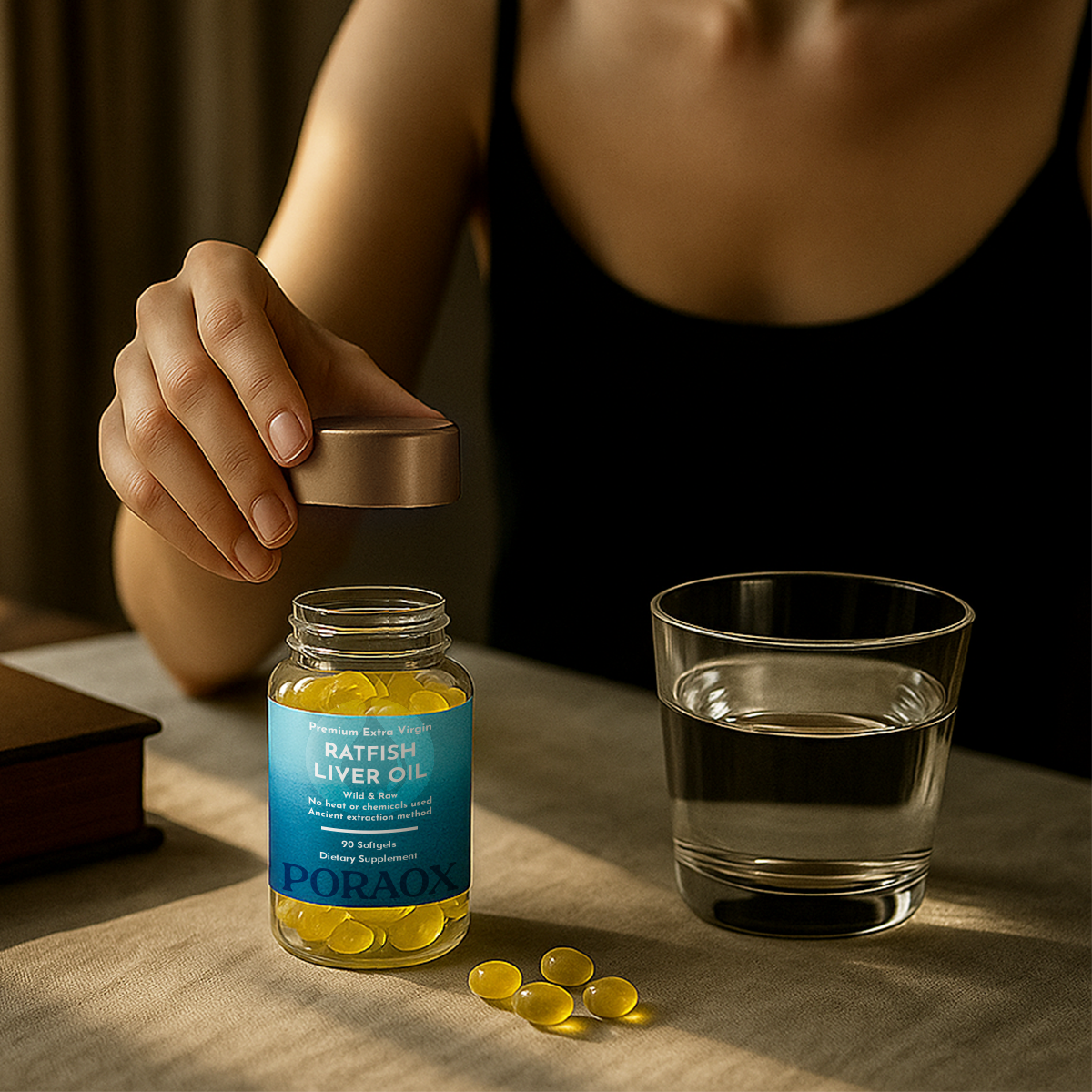 Extra Virgin Ratfish Liver Oil Softgels